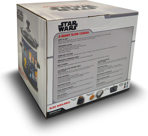 Uncanny Brands Star Wars 2-Quart Slow Cooker- Kitchen Appliance