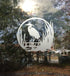 Sliding Glass Door Decals - Glass Sticker Decals for Windows and Glass Doors - 3 Frost Vinyl Window Stickers - Window Decals for Birds by Glass Alert (Heron)