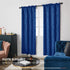 Deconovo Thermal Insulated Blackout Curtains for Sliding Glass Door - Light Blocking Curtains with Rod Pocket, Window Panels for Livingroom, Set of 2 Panels (W52 x L95 Inch, Royal Blue)