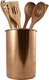 Copper Coated Kitchen Utensil Holder / 7-Inch Tool Caddy, Store All Your Wooden Spoons, Spatulas, & More