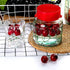 Glass Jars With Airtight Lids 32oz,Maon Jars With Handle 1L,Wide Mouth Jars With Plastic Lids For Dry Food Storage Jars for Pickling,Kitchen Canister Fermenting Sun Tea Kombucha Kefir Water Storing Canning Jars 6Pack