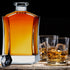 Whiskey Decanter With Glass Stopper - Capitol Liquor Decanter - Airtight Stopper for Wine, Bourbon, Brandy, Juice, Water - Decanter Sets For Men Christmas Gifts for Dad Boyfriend Husband Him - 24 oz