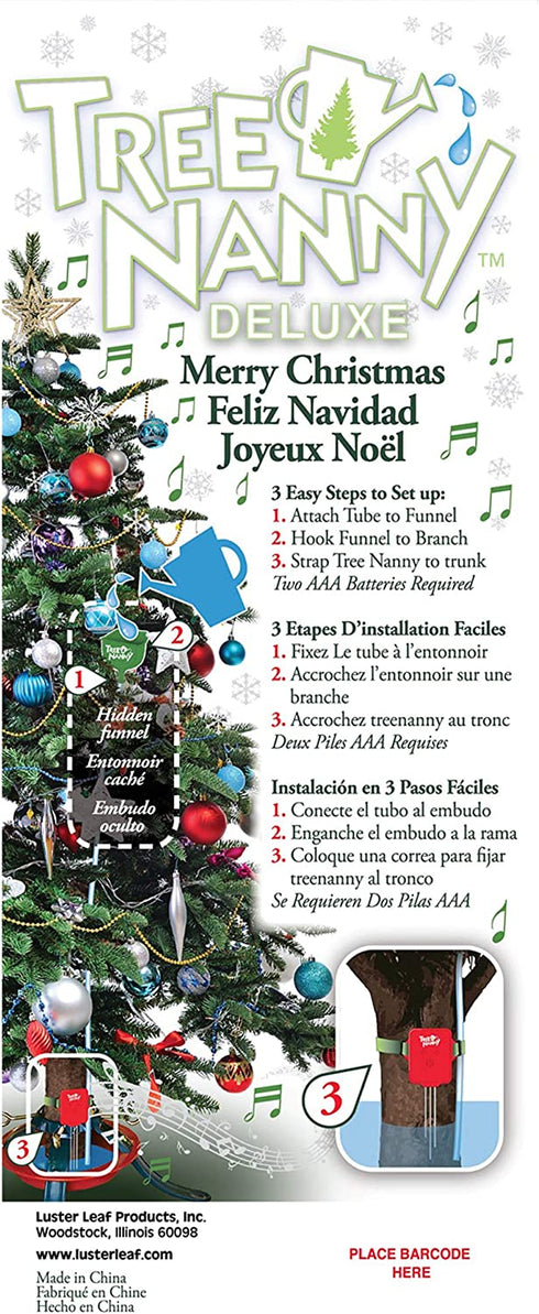 Luster Leaf Nanny Christmas Tree Watering Device, Deluxe