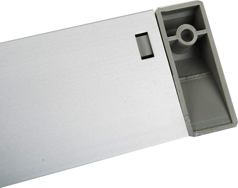 san jamar CK6530A Anodized Aluminum Slide Check Rack, 30 inch Length x 3/4 inch Width x 2 inch Height