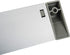 san jamar CK6530A Anodized Aluminum Slide Check Rack, 30 inch Length x 3/4 inch Width x 2 inch Height