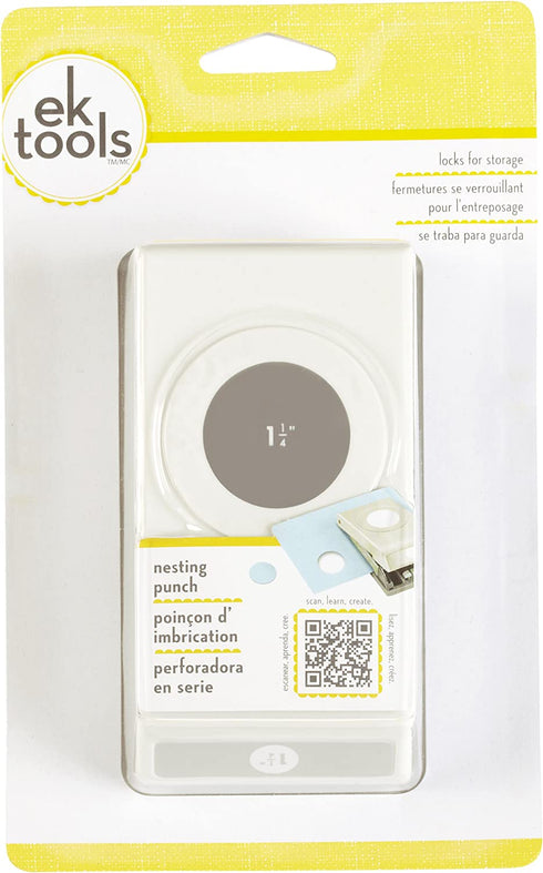 EK Tools Circle Punch, 1.25-Inch, New Package