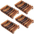 Yebazy 4 Pack Home Bathroom Wooden Soap Case Holder Natural Wood Hand Craft Soap Dish Sponge Holder for Soap Sponges, Scrubber