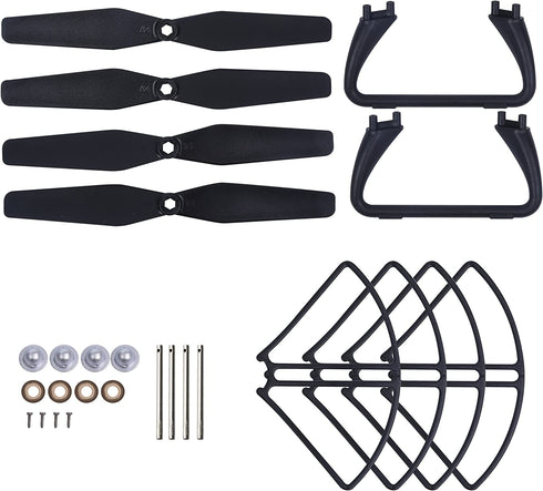 Holy Stone Spare Parts Drone Accessories Kits for Drone HS110D Black, HS200D Black and HS200D Red RC Quadcopter