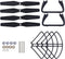 Holy Stone Spare Parts Drone Accessories Kits for Drone HS110D Black, HS200D Black and HS200D Red RC Quadcopter