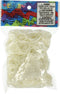 Rainbow Loom Official White Rubber Bands Refill 600 Count + 24 C-Clips