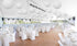 24 Pc Paper Round Lantern for Birthday Bridal Wedding Baby Shower Parties - Great for Indoor or Outdoor (White)