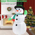 Thanger Christmas Inflatables Snowman Outdoor Yard Decorations, Christmas Blow Up Decoration, 4 FT Inflated Snowman with LED Lights, IP44 Weather Proof, Xmas Kids Gift for Winter Holiday Lawn Patio