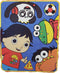 Franco Manufacturing Ryan World Soft Plush Throw, Print of Ryan with Friends, 40 Inches x 50 Inches