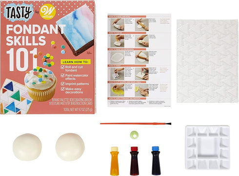 Tasty by Wilton Fondant Skills 101 Kit