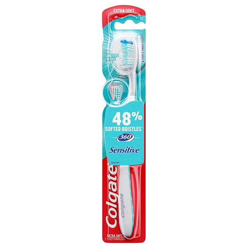 Colgate 360 Enamel Health Extra Soft Toothbrush for Sensitive Teeth