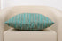 Yeiotsy Decorative Pillow Covers Teal, Pack of 2, Modern Striped Throw Pillow Cases Geometric Cushion Covers (Teal, 18 X 18 Inches)