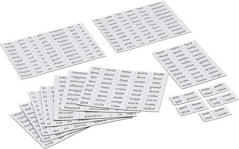 Magnetic Poetry - Italian Kit - Words for Refrigerator - Write Poems and Letters on the Fridge - Made in the USA