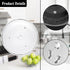 12.5" DE74-20015G Microwave Glass Plate Replacement by AMI PARTS for Sam-sung Microwave Glass Turntable Plate Replaces DE74-20015F
