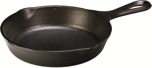 Lodge Heat Enhanced and Seasoned Cast Iron Skillet, 6.5-Inch, Black