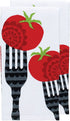 T-fal Textiles 62453 Kitchen Towel Set, 2-Pack, White
