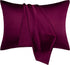 BEIJOEY 100% Mulberry Silk Pillowcase for Hair and Skin,with Hidden Zipper,Both Sides 19 Momme 600 Thread Count Natural Silk Pillow Cover,Soft Breathable Smooth,1pc (Burgundy, King 20''x36'')