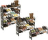 Stackable Shoe Rack 6-Tier Shoe Organizer for Closet, Bathroom, Entryway Shoe Shelf Holds 24 Pair Sneakers, Heels, and Boots by Everyday Home