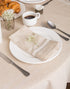 DII Kitchen Essentials Everyday French Stripe Tabletop Collection, Napkin Set, 20x20, Taupe/White, 6 Piece