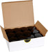 Vivaplex, 12, Green, 4 oz, Round Glass Jars, with Inner Liners and black Lids