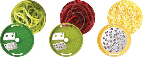 Joseph Joseph Spiro Spiralizer, One Size, Green/Yellow