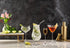 JoyJolt Olivia Crystal Martini Glasses - Premium Glassware Set Made in Europe - 9.2 oz Tall Martini Glasses - Elegant Cocktail Glasses - Set of 2 Martini Glass for Drinks such as Martini or Manhattan