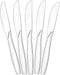 Plasticpro Disposable Clear Plastic Knives Heavyweight Box of 200 Count
