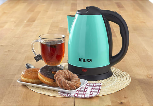 IMUSA USA GAU-18220T Teal 1.8L Electric Tea Kettle
