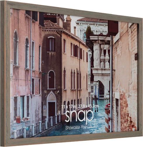 Gallery Solutions Wall Frames, 11" x 17", Gray