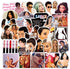 Kim Kardashian Stickers 50 Pcs Waterproof, Removable,Lovely,Beautiful,Stylish Teen Stickers, Suitable for Boys and Girls in Water Bottles,Phones,Guitar, Suitcase Durable Vinyl