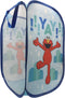 Sesame Street Elmo Yay Pop Up Hamper - Mesh Laundry Basket/Bag with Durable Handles, 22" x 14" (Official Sesame Street Product)