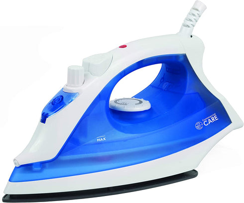 Commercial Care 1200 Watts Steam Iron with 9.5 Ounce Water Tank, Ceramic Soleplate CCSI800