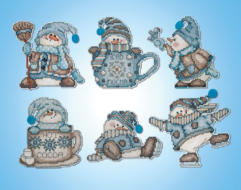 Design Works Crafts Counted Cross Stitch Ornament Kit, Multi