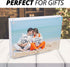 DuraClear 4x10 Inches AAA Grade Acrylic Picture Frame, Thick and Heavy Frameless Block Display
