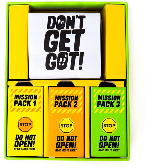 Don't Get Got (2021 Edition): Award Winning Secret Missions Party Game for Adults and Family
