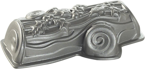 Nordic Ware Yule Log Pan, One Size, Silver