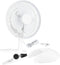 Ram-Pro Personal Clip on Fan Cooling Portable Mini Desk Fan with Two Quiet Speeds Perfect for Home, Baby Strollers, Office Table Tops