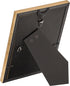 Lawrence Frames - 708057 Galvanized Expressions Chloe Contemporary Gold Picture Frame, 5x7