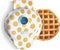 Dash Mini Waffle Maker Machine for Individuals, Paninis, Hash Browns, & Other On the Go Breakfast, Lunch, or Snacks, with Easy to Clean, Non-Stick Sides, White Waffle 4 Inch