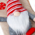 Aiduy Christmas Stockings 18" Large Size Plush Swedish Gnome Santa 3 Pieces 3D Stylish Christmas Decorations, Classic Home & Party Accessory Hanging Gift Candy Bags for Family Holiday