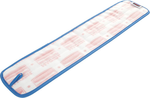 Rubbermaid Commercial Products Microfiber Damp Mop Pad, 24-inch, Blue (FGQ41100BL00)
