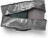 Domiform Moving Bags 4-Pack Set,24.5 Gallon Large Tote Bag for Storage, Heavy Duty Space Saver Bags for Clothing Storage and Room Organization, Practical Alternative to Moving Boxes Grey X-Large