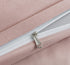 Mohap Duvet Cover Queen Pink 3 Pieces Set Solid Color Soft Double Brushed Microfiber Comforter Cover with Zipper Clousre