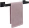 NearMoon Bathroom Towel Bar, Bath Accessories Premium Thicken Stainless Steel Square Shower Towel Rack for Bathroom, Towel Holder Wall Mounted (Matte Black, 12 Inch)