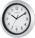 La Crosse Technology WT-3129S 12 Inch Atomic Analog Wall Clock-Silver, 12"