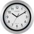 La Crosse Technology WT-3129S 12 Inch Atomic Analog Wall Clock-Silver, 12"